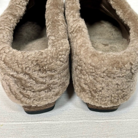 Antelope N08 Toppa Furry Slip-On Wedge/Clog-Taupe-Women Size EU 38, U.S. 7 - Picture 5 of 10